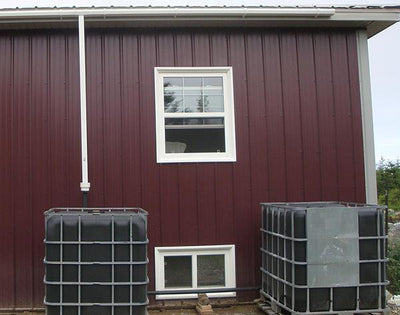 How to make a cheap water collection system